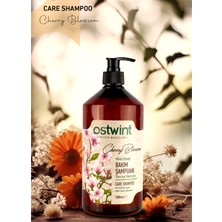 Ostwint Mucize Bahçeler Kiraz Çiçeği Bakım Şampuanı Derinlemesine Nemlendirme ve Cilt Yenileme 1000 ml.