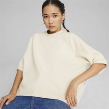 Puma Kadın Alpine Snow Puma Infuse Relaxed Tee Bej Kadın T-Shirt