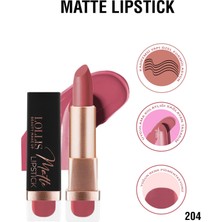 Lollis Matte Lipstick 204 / Mat Ruj 204
