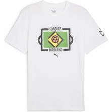 Puma Erkek Puma White Puma Neymar Jr Copa Tee Beyaz Erkek T-Shirt