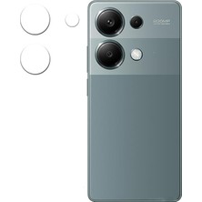 Microcase Poco M6 Pro 4g / Xiaomi Redmi Note 13 Pro 4g Kamera Camı Lens Koruyucu Nano Esnek FILM-AL3400