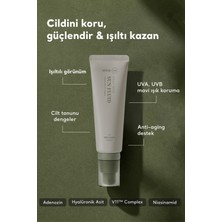 Village 11 Factory Daily Mild Sun Fluid SPF50+ PA++++ 50ml - Hafif Dokulu Günlük Vegan Güneş Kremi