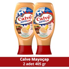 Calve Sos Mayoçap Ketçap Ile Mayonezin Birleşimi 405G X2 Adet