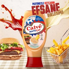 Calve Sos Mayoçap Ketçap Ile Mayonezin Birleşimi 405G X2 Adet