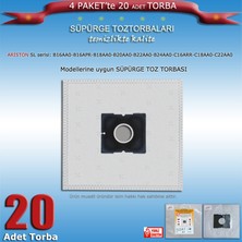 STT Ariston Sl - B16 Aa0 - B16 Apr - B18 Aa0 - B20 Aa0 - B22 Aa0 - B24 Aa0 - C16 Arr - C18 Aa0 - C22 Aa0  Modellerine Uyumlu Süpürge Toz Torbası 200120