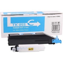 Toner Sepeti Tonersepeti Kyocera Mita TK-855 Mavi Muadil Fotokopi Toner