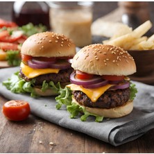 Asaf Unlu Mamülleri Gurme Hamburger Ekmeği 100 gr (4X100 Gr)