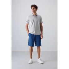 Tommy Life Parlament Pamuklu Kalın Yumuşak Dokulu Comfort Fit Basic Erkek Şort - 81260