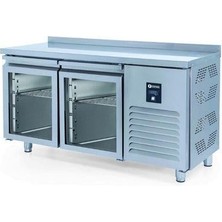 Iceinox Tezgah Tip Gn Buzdolabı 2 Cam Kapılı