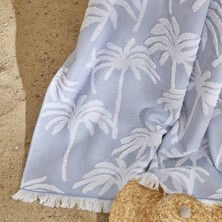 Karaca Home Palm Plaj Havlusu Indigo