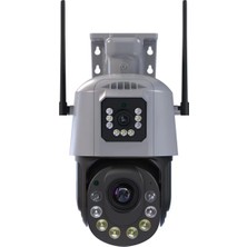 Heiman Hm-10 3X3MP 4g Solar Panelli 7/24 Sürekli Kayıt Gece Görüşlü Akıllı Kamera