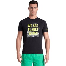 Arena Solid Erkek Günlük Stil T-Shirt 006390156