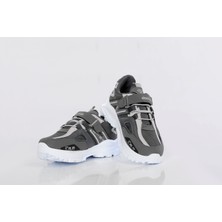 Almera Kids Erkek Çocuk Rahat Taban Renkli Çırtlı Kolay Giyilir Günlük Yürüyüş ve Spor Ayakkabısı ALM600-E-VF