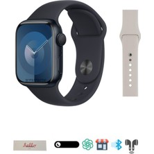 Byrtech Hello Watch H13 Mini Amoled Ekran 1gb Depolama/galeri/nfc Destekli 41 mm Watch 10 Mini Akıllı Saat