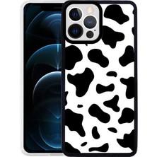 Cepte Aksesuar Apple iPhone 12 Pro - Uyumlu M-Fit Desenli Kapak-Cow No1