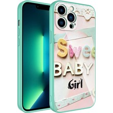 Cepte Aksesuar Apple iPhone 11 Pro Max - Uyumlu Kamera Korumalı Desenli Sert Silikon Epoksi Kapak-No5