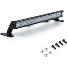 Zeeful 136MM 15 LED Işık Çubuğu Tavan Lambası Işıkları Eksenel SCX10 90046 Trx4 Slash 1/8 1/10 Rc Paletli Kamyon (Yurt Dışından)