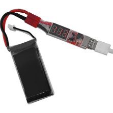 Zeeful 2s-6s Lipo Lityum Pil XT60 USB Şarj Dönüştürücüsü, Telefonu Korumak Için Gerilim Ekran Adaptör Kartı ile (Yurt Dışından)