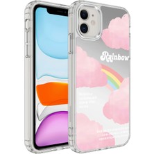 Cepte Aksesuar Apple iPhone 12 - Uyumlu Airbagli Parlak Tasarımlı Mimbo Kapak-No6