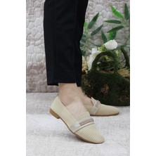 Mehmet Mete 9532 Fashion Taşlı Kadın Babet