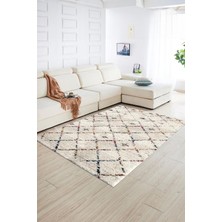 Napoli Home Dijital Baskılı Kaymaz Yıkanabilir Modern Desen Yolluk Mutfak Salon Halısı, N-Modern-57-Renkli,