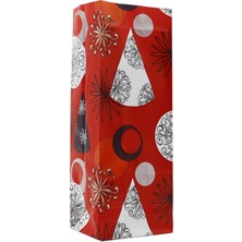 Repro Design Yılbaşı Temalı Kese Kağıdı 8X20X5 cm 10 Adet Model:5