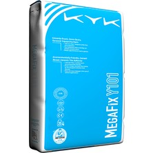 Topalak Ticaret Kütahya Kyk Megafix Y101 - 25 Kg Gri Seramik Yapıştırma Harcı Karo Yapıştırma Yer Seramik Yapıştırıcı