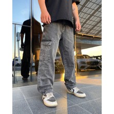 Bpm Premium Baggy Kargo Pantolon Antrasit