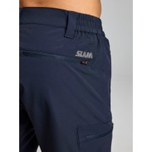 Slam Tech Cargo Short Erkek Mavi Şort