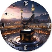 Karizma Tablo Kabe-I Muazzama Şekilli Duvar Saati