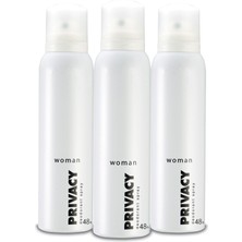 Privacy Women Deodorant 3X150ML