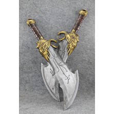 Pwul Works Kaos Kılıçları 45 cm Kratos God Of War Blades Of Chaos Figür (Oyuncak Değildir)