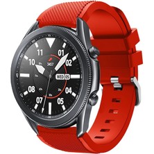 Forzacase Samsung Galaxy Gear S3 / Classic / Frontier Için Tokalı Silikon Kordon Kayış - FC536