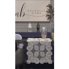 Neu Bella Home Amerikan Servis Runner Mutfak Seti Çiçek Masa Sunum Takımı Çeyizlik