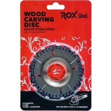 Rox Wood Zincirli Ahşap Oyma ve İşleme Diski 115 mm