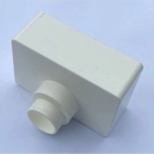 Topraksız Market Nft Hidroponik Kanal Tapası 80X50MM Topraksız Tarım Nft Kanal Tapası Dranaj Kapağı