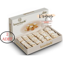 Keçecizade Bademli Kare KURABIYE185 gr x 2 Kutu