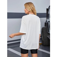 Hanclo Bıg Sıs Baskılı Oversize Tshırt