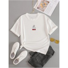 Hanclo Bıg Bear Baskılı Oversize Tshırt