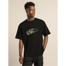 Hanclo Silen Uzaylı Oversize Tshirt