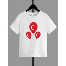 Hanclo Rahat Kalıp Pamuklu Baskılı Çocuk T-Shirt
