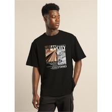 Hanclo Urban Cıty Oversize Tshirt
