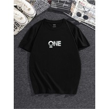 Hanclo One Baskılı Oversize Tshirt