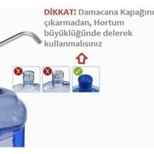 Zie Plastic Endüstriyel Şarjlı Damacana Otomatik Su Pompası