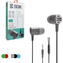 Escom M-20 Kulak İçi Kulaklik Mikrofonlu 3.5mm Escom M-20