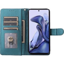 Bdt Shop Xiaomi 11T/11T Pro Için Flip Case Deri Kılıf Kapak Darbeye (Yurt Dışından)