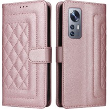 Bdt Shop Xiaomi 12 Için Flip CASE/12X Darbeye Cüzdan Deri Kılıf Basit Flip (Yurt Dışından)