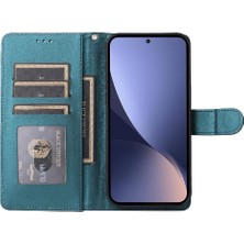 Bdt Shop Xiaomi 12 Için Flip CASE/12X Darbeye Cüzdan Deri Kılıf Basit Flip (Yurt Dışından)