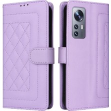 Bdt Shop Xiaomi 12 Için Flip CASE/12X Darbeye Cüzdan Deri Kılıf Basit Flip (Yurt Dışından)