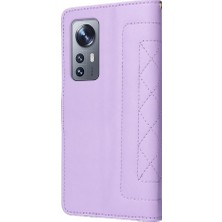 Bdt Shop Xiaomi 12 Için Flip CASE/12X Darbeye Cüzdan Deri Kılıf Basit Flip (Yurt Dışından)